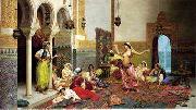 unknow artist Arab or Arabic people and life. Orientalism oil paintings  379 oil on canvas